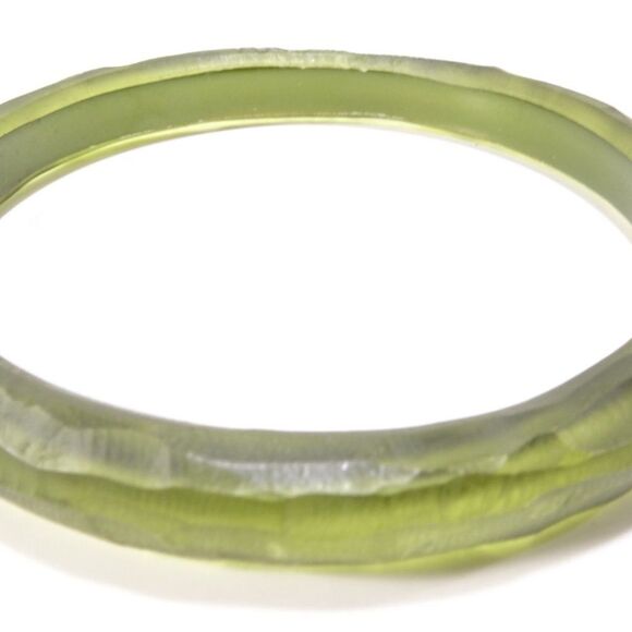 Pono  by Joan Goodman  Granite Elliptical Round Carved bangle Bracelet  NWOT 190 - Picture 8 of 16